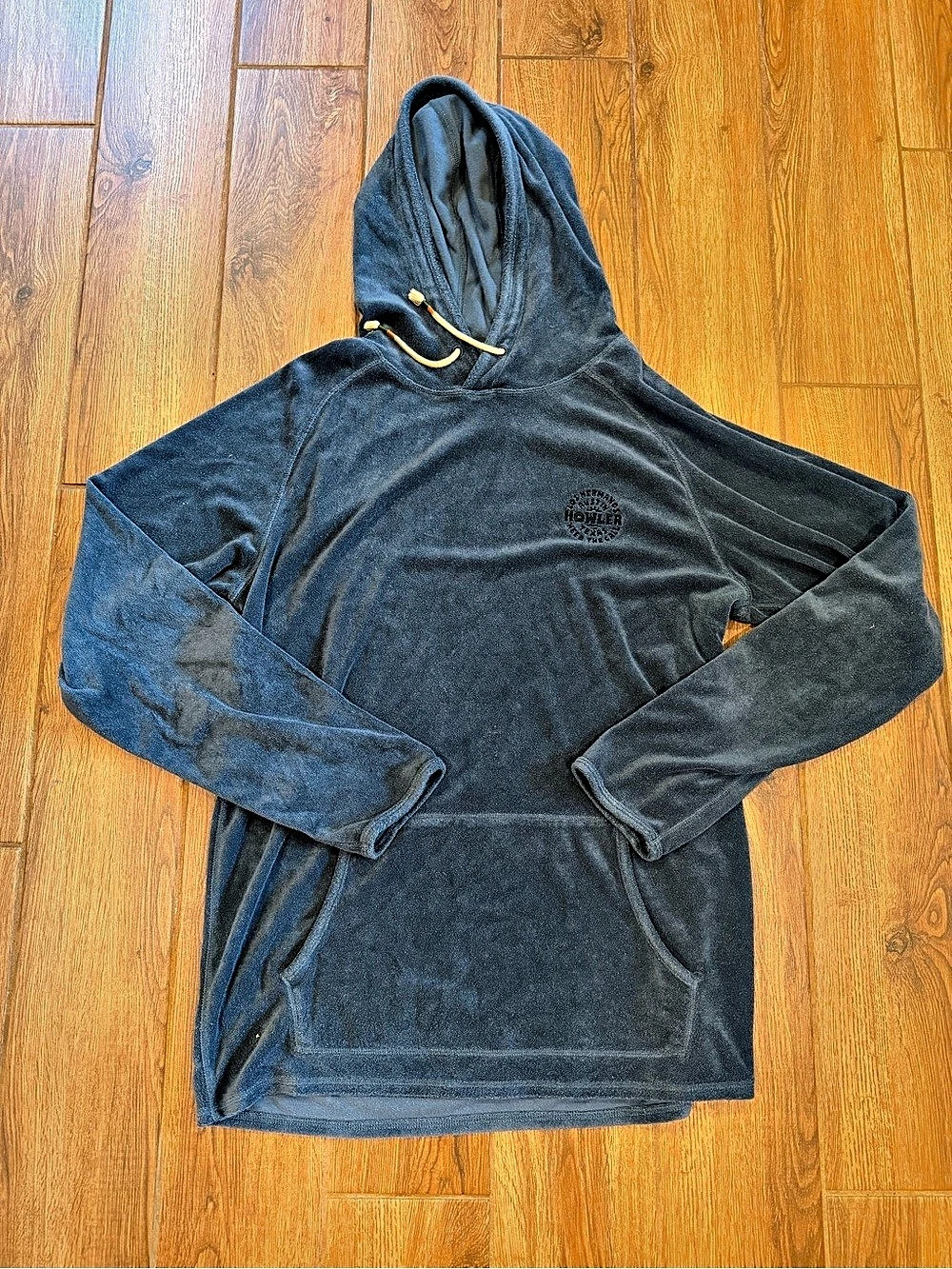 Howler Brothers Furrow Hoodie Men's Black XL